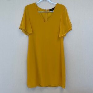 Thalia Sodi Gold Dress • Sz M